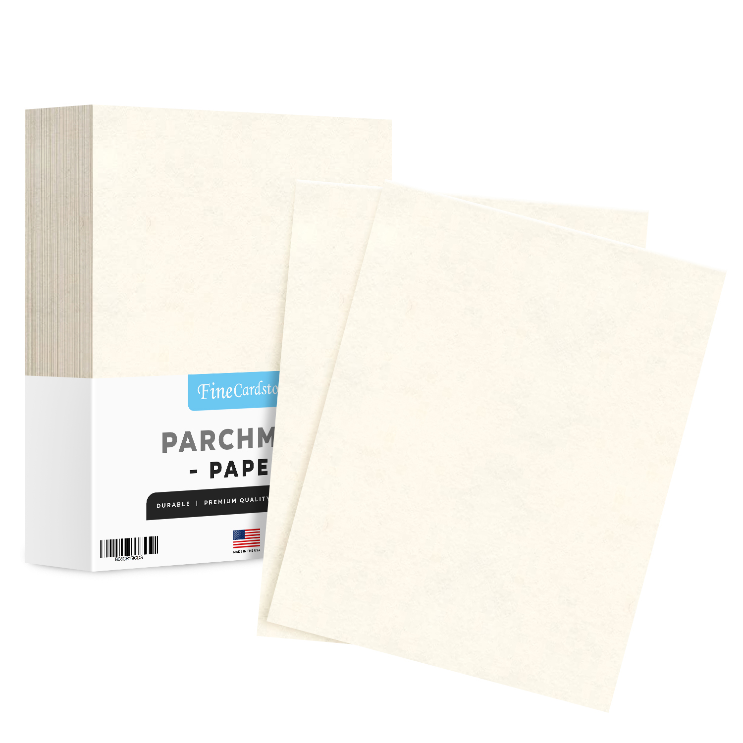 New White Parchment Paper – Great for Certificates, Menus and Wedding  Invitations | 24lb Bond, 60lb Text (90gsm) | 8.5 x 11” | 1 Ream – 500  Sheets per